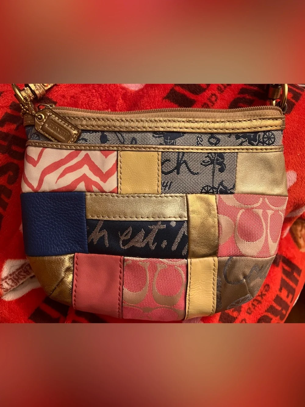 Coach Patchwork Crossbody Bag - Picture 8 of 11